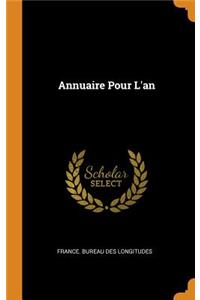 Annuaire Pour L'an