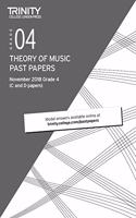 Trinity College London Theory of Music Past Papers (Nov 2018) Grade 4