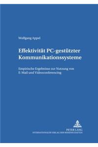 Effektivitaet Pc-Gestuetzter Kommunikationssysteme