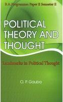 Political Theory & Thought