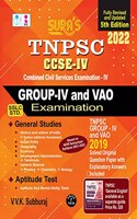 TNPSC Group-4cum VAO CCSE-IV Preliminary Exam Fully Revised & Updated Book 2021 - 2022 & Solved Question Paper in English Medium