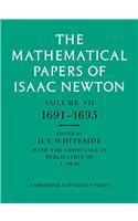 Mathematical Papers of Isaac Newton: Volume 7, 1691-1695