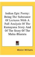 Indian Epic Poetry