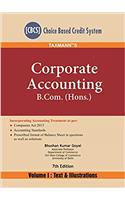 Corporate Accounting (Set Of 2 Volumes) - B.Com (Hons)