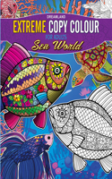 Sea World - Extreme Copy Colouring Book for Adults