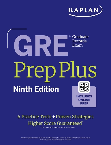 GRE Prep Plus 2025 (Kaplan Test Prep)