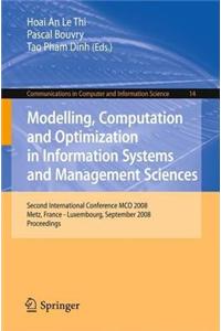 Modelling, Computation and Optimization in Information Systems and Management Sciences. Communications in Computer and Information Science.