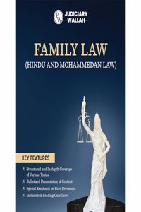 PW Judiciary Family Law | Complete Guide For Judicial Service Exam Prep | Case Laws, Legal Maxim, In-Depth Coverage of Key Concepts & Detailed Analysis For Aspiring Judges