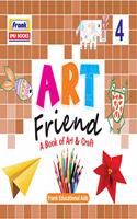 Frank EMU Books Art Friend - A Book of Art & Craft 4 - Drawing, Colouring and Craft Activity Book for Kids Age 8 Years and Above