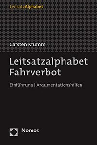 Leitsatzalphabet Fahrverbot