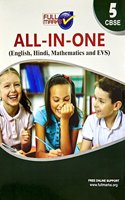All In One (English,Hindi,Mathematics & Evs) For Class 5