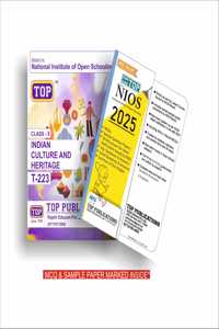 TOP NIOS Class 10 Indian Culture And Heritage 223 English Medium Guide (Including Objective Type MCQs) | Updated with Latest Syllabus and Exam Pattern as per NIOS Latest Notification