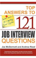 Top Answers to 121 Job Interview Questions