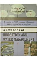A Text Book of Irrigation and Water Management