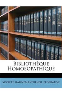 Bibliothèque Homoeopathique