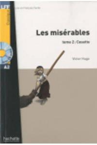 Les Misérables tome 2: Cosette + audio download - LFF A2: Les Misérables Tome 2: Cosette (A2)(Lff (Lire En Francais Facile))