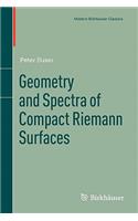 Geometry and Spectra of Compact Riemann Surfaces