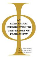 Elementary Introduction to the Theory of Probability