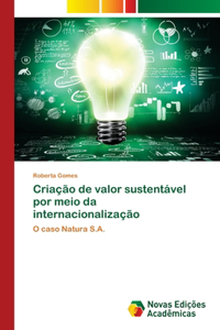 Criação de valor sustentável por meio da internacionalização