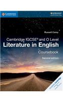 Cambridge IGCSE and O Level Literature in English Coursebook