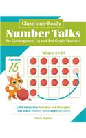 Classroom-Ready Number Talks for Kindergarten, First and Second Grade Teachers