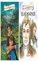Om Illustrated Classics: Collection of George Eliot (Set of 2) (The Mill on the Floss, Silas Marner)