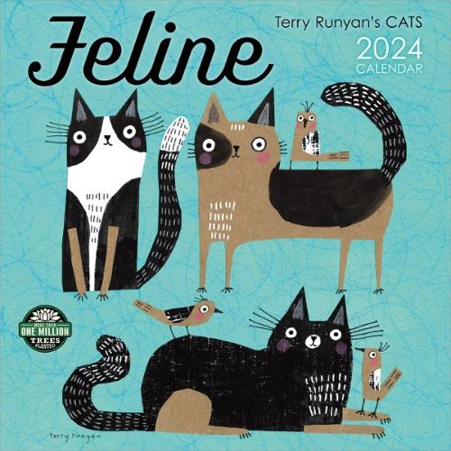 Feline 2024 Wall Calendar