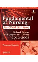 Fundamental of Nursing for GNM (1st Year): Solved Papers with Important Theory (2012–2005)