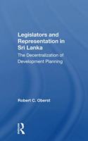 Legislators And Representation In Sri Lanka