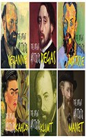 THE GREAT ARTISTS PACK 2 (SET OF 6 BOOKS) Cezanne, Degas, Matisse, Kahlo, Klimt, Manet,