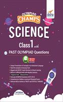 Olympiad Champs Science Class 1 with Past Olympiad Questions