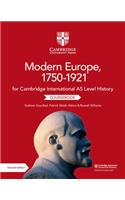 Cambridge International AS Level History Modern Europe, 1750–1921 Coursebook