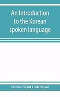 introduction to the Korean spoken language