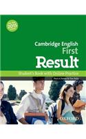 Cambridge English First Result Student Book and Online Practice Test