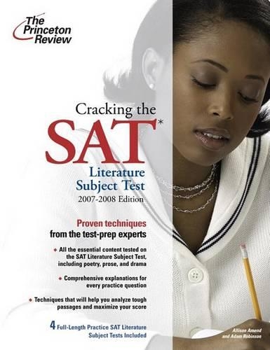 Cracking the SAT Literature Subject Test
