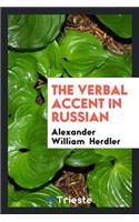 The Verbal Accent in Russian...