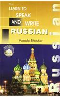 Learn to Speak and Write Russian