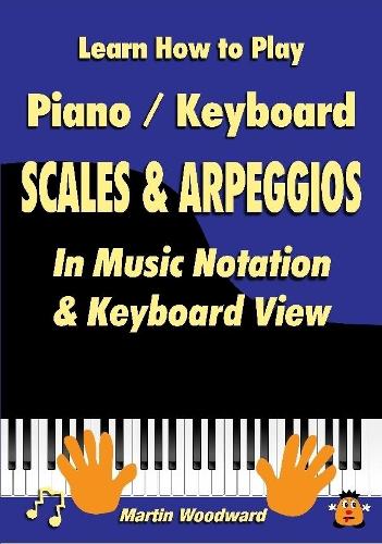 Learn How to Play Piano / Keyboard SCALES & ARPEGGIOS: In Music Notation & Keyboard View