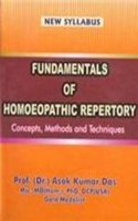Fundamentals of Homoeopathic Repertory: Concepts, Methods and Techniques