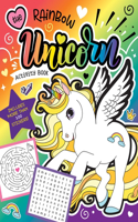 Rainbow Unicorn Activity Book