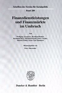Finanzdienstleistungen Und Finanzmarkte Im Umbruch