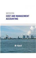 Modern Cost and Management Accounting