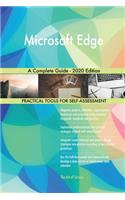 Microsoft Edge A Complete Guide - 2020 Edition