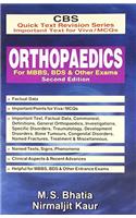 CBS Quick Text Revision Series Important Text for Viva/MCQs: Orthopaedics for MBBS, BDS and Other Exams