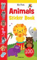 My First Animal Sticker Book: Exciting Sticker Book With 100 Stickers