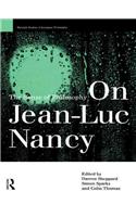 On Jean-Luc Nancy