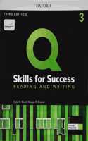 Q3e 3 Reading and Writing Student Book and IQ Online Pack