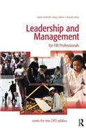 Leadership and Management for HR Professionals