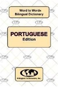 English-Portuguese & Portuguese-English Word-to-Word Dictionary
