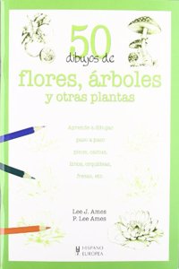 50 dibujos de flores, arboles y otras plantas